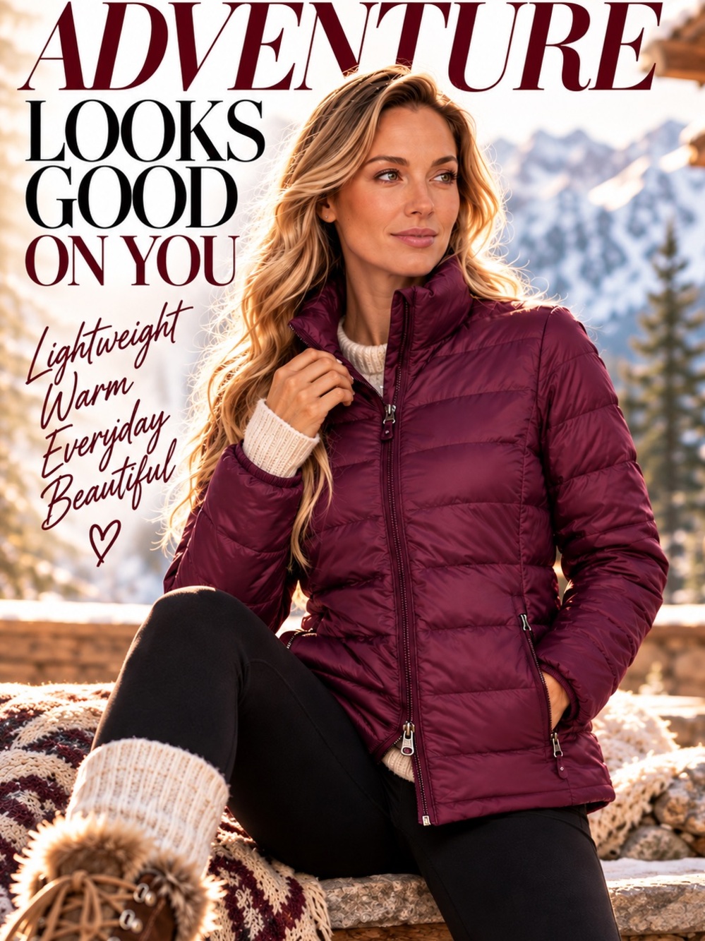Eddie Bauer Women’s Premium Puffer Jacket StormRepel® DWR Water-Resistant Small